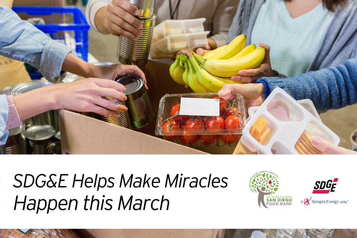 SDG&E Helps Make Miracles Happen this March