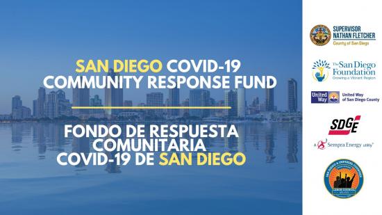 San Diego Leaders Launch COVID-19 Community Response Fund to Address San Diegans’ Growing Needs Amid Coronavirus Outbreak