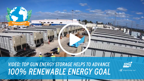 Top Gun Energy Storage Helps to Advance 100% Renewable Energy Goal