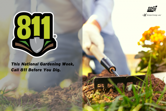 National Gardening Week: Call 811 Before You Dig