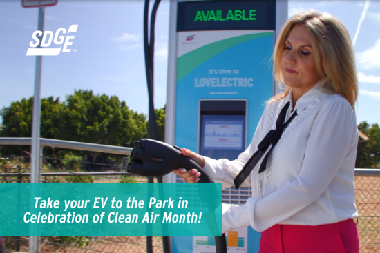 Take your EV to the Park in Celebration of Clean Air Month!