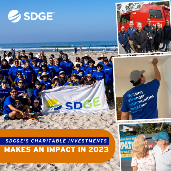 SDGE's Charitable Investments Makes An Impact in 2023