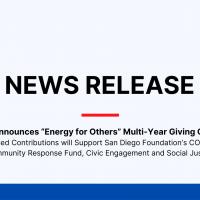 SDG&E Announces "Energy for Others" Multi-Year Giving Campaign 