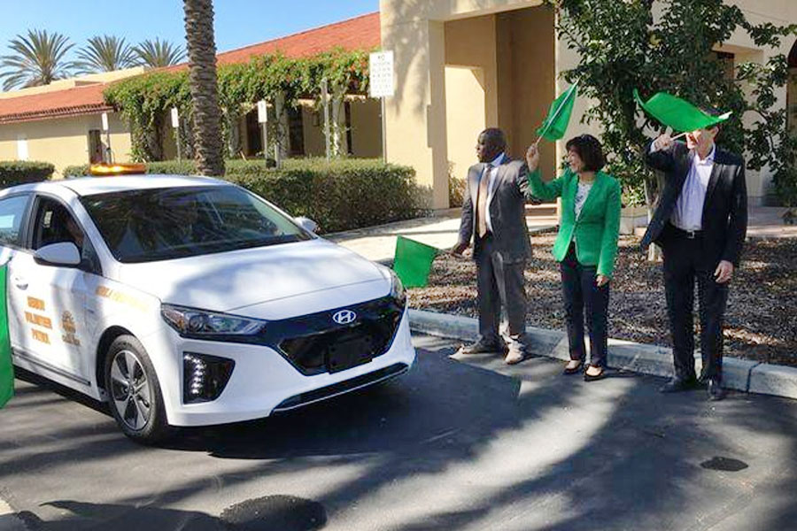 City of Chula Vista Unveils Electric Car