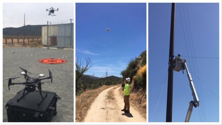 Drone Helps String Cable, Saving Hours of Work