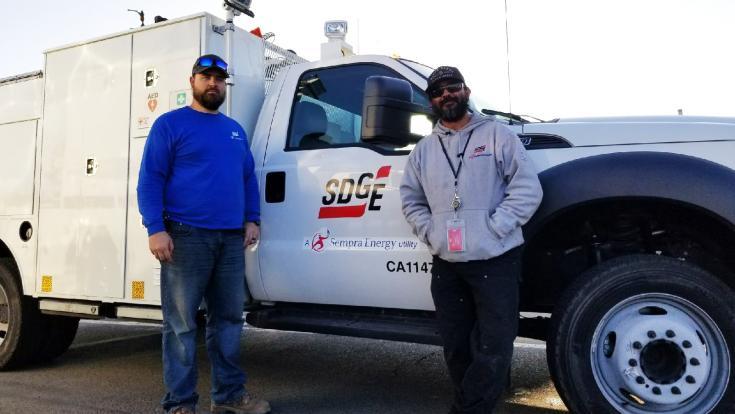 SDG&E Field Crews Come to the Aid of Accident Victims and Help Protect Lives