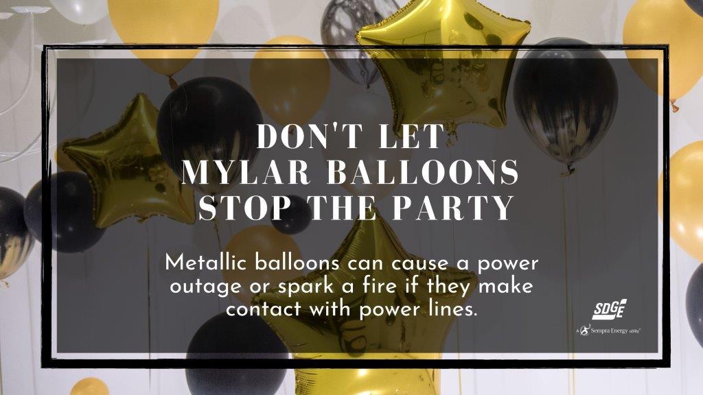 Mylar balloon safety