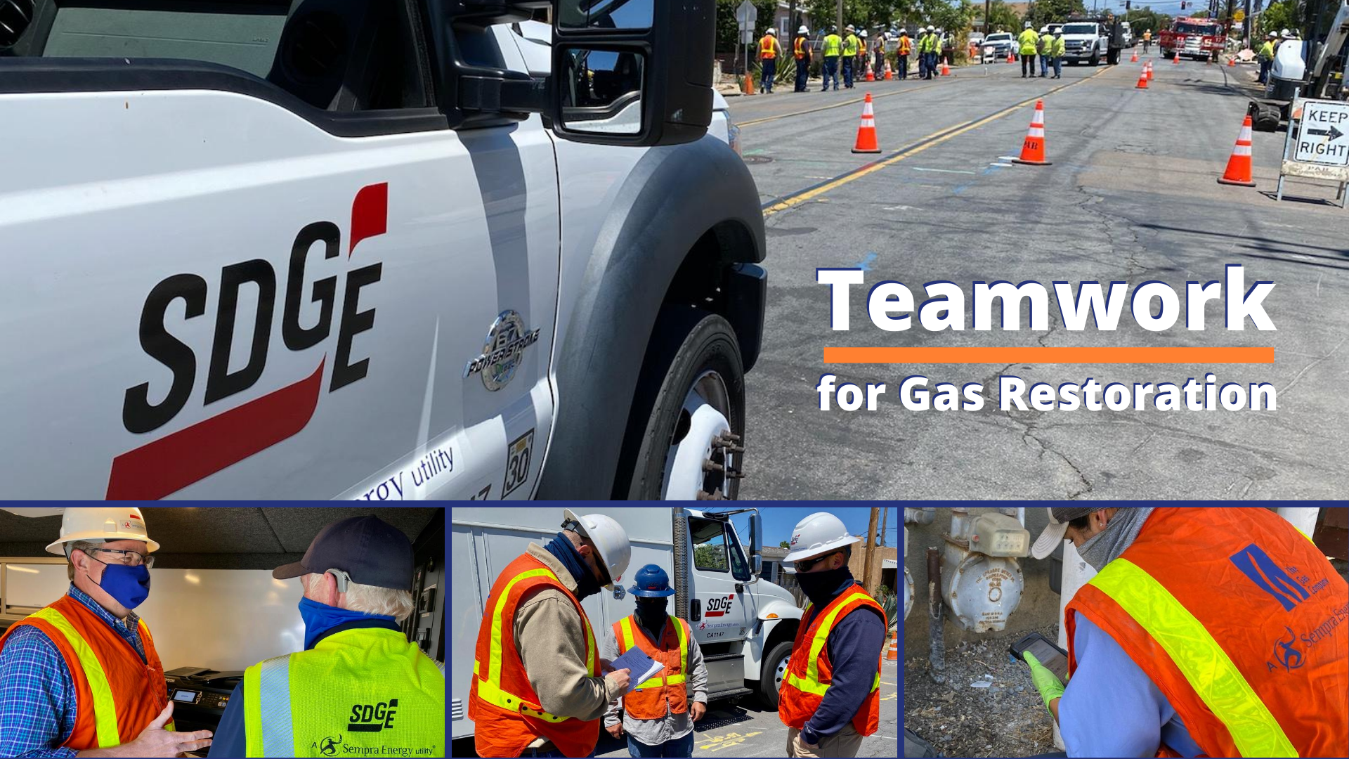 Gas and Customer Field Service Crews Work Day and Night to Restore Record Number of Customers