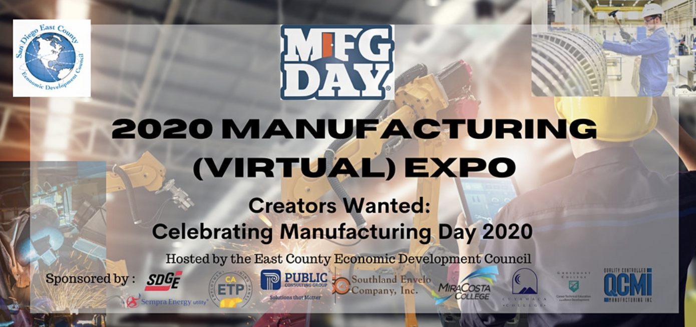 East County Celebrates Manufacturing Virtually