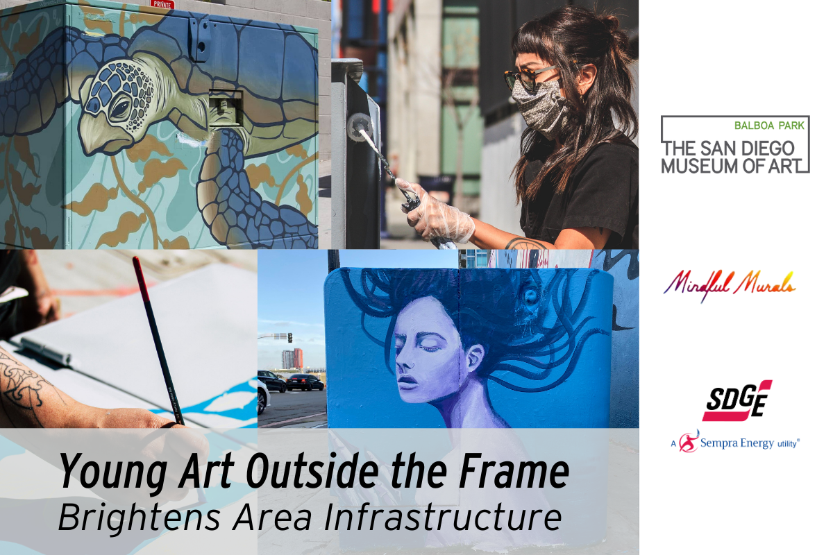 Young Art Outside the Frame Brightens Area Infrastructure 