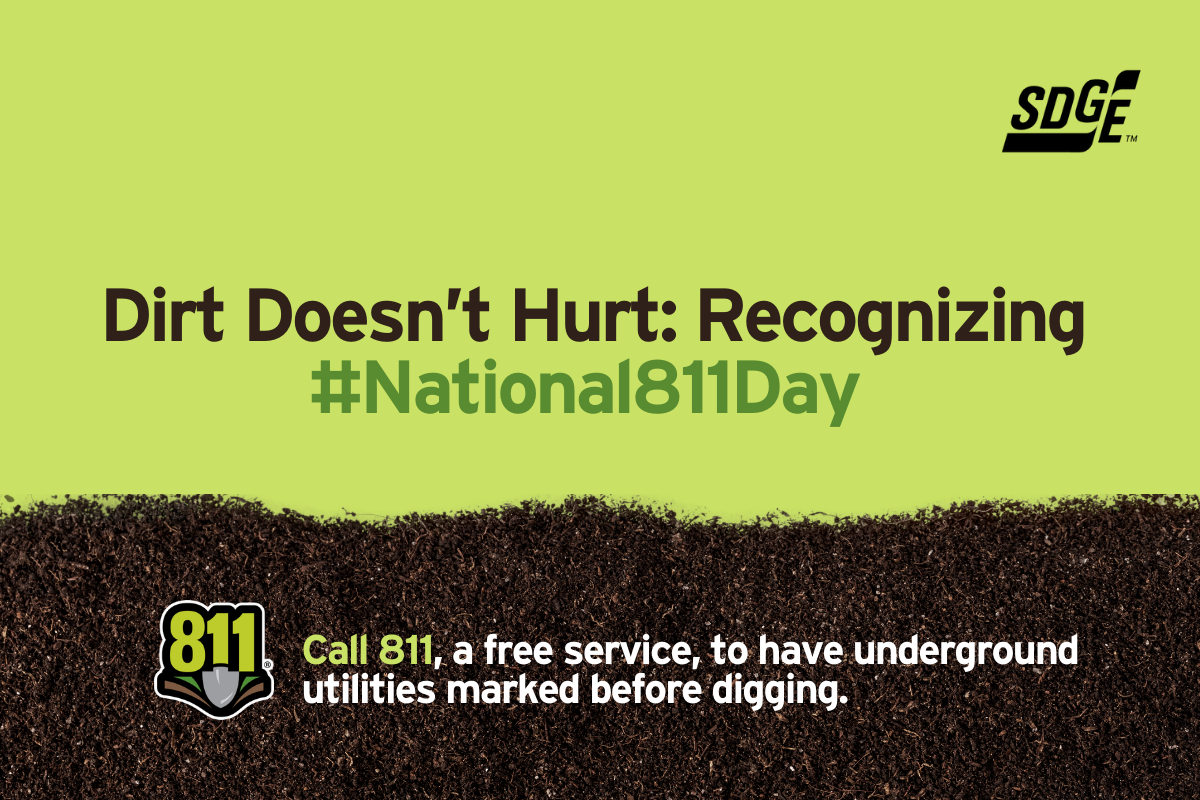 Dirt Doesn’t Hurt: Recognizing National 811 Day 