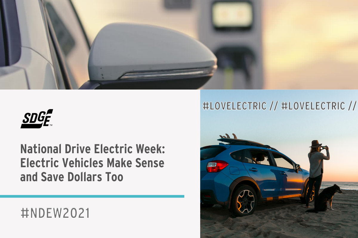 National Drive Electric Week: Electric Vehicles Make Sense and Save Dollars Too  