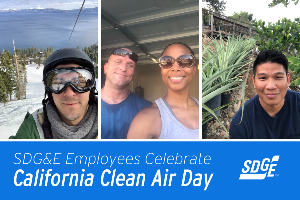 SDG&E Employees Celebrate California Clean Air Day 