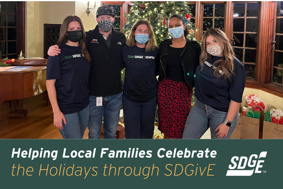 Helping Local Families Celebrate the Holidays through SDGivE