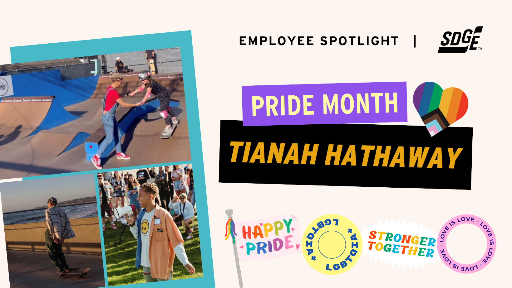 Celebrating Pride Month with SDG&E’s Project Planner and GrlSwirl Volunteer, Tianah Hathaway