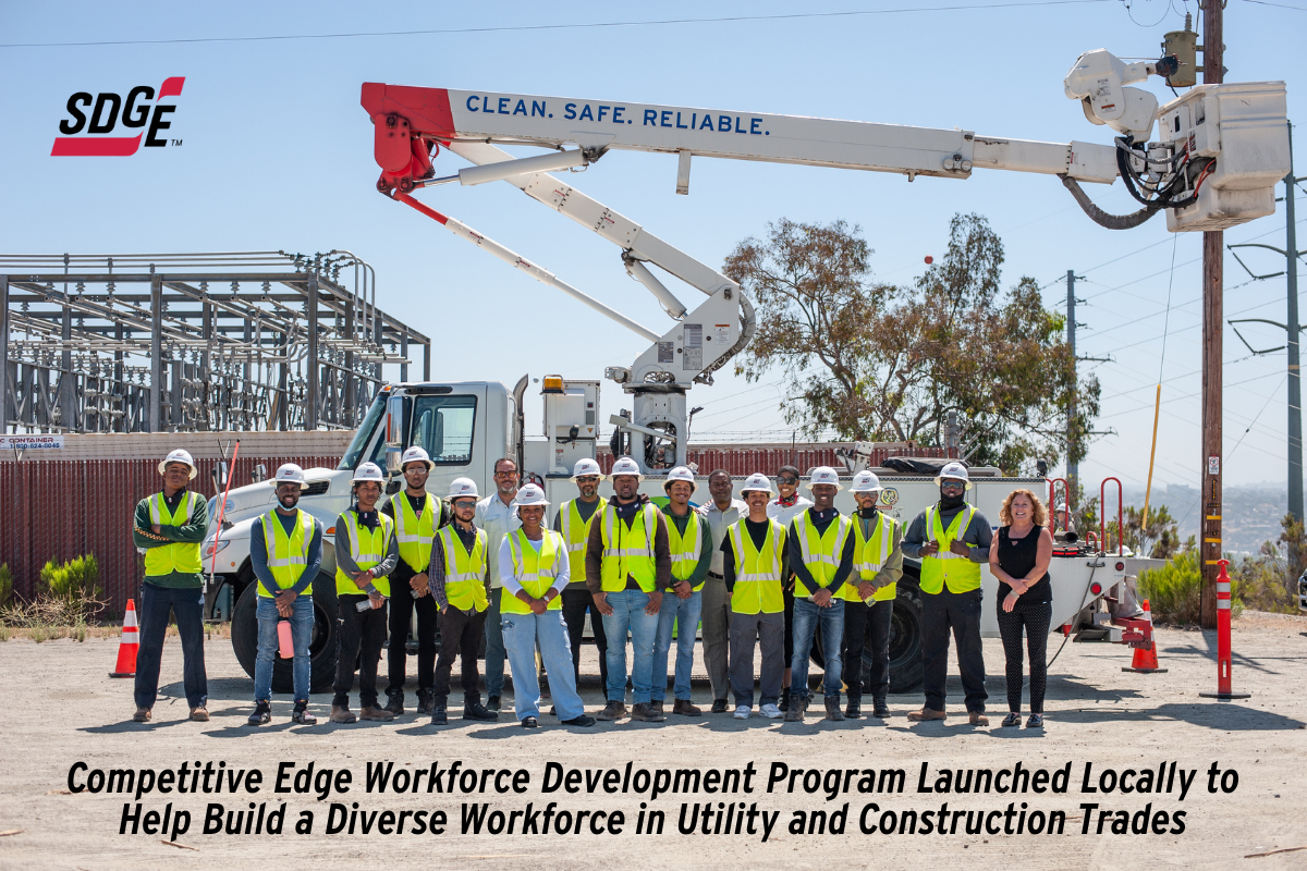 Competitive Edge Workforce Development Program Launched Locally to Help Build a Diverse Workforce in Utility and Construction Trades