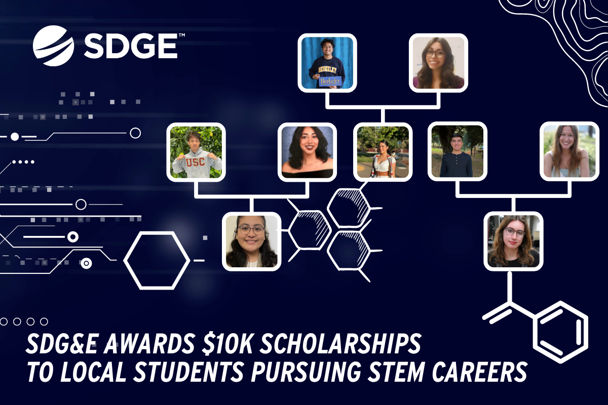 SDG&E Awards $10k Scholarships To Local Students Pursuing STEM Careers