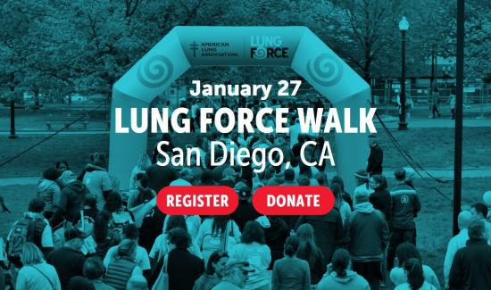LUNG FORCE WALK 2019