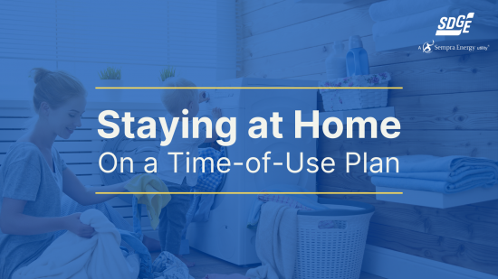 Staying at Home on a Time-of-Use Plan