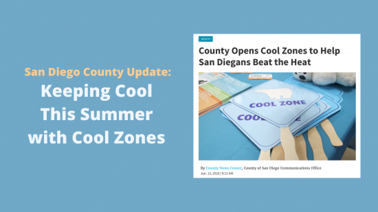 San Diego County Provides Update on 2020 Cool Zones