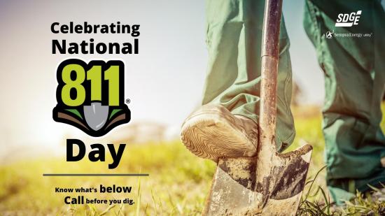 National 811 Day Reminds Everyone to Have Utilities Marked Before Digging 