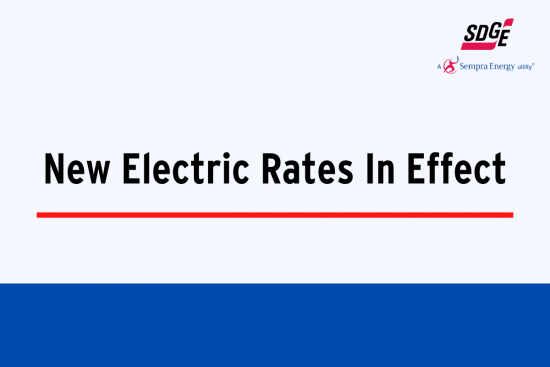 New Electric Rates In Effect