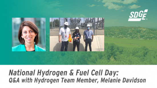 SDG&E Celebrates National Hydrogen and Fuel Cell Day  