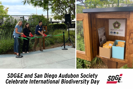 SDG&E and San Diego Audubon Society Celebrate International Biodiversity Day