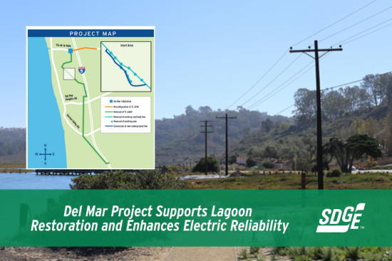 Del Mar Project Supports Lagoon Restoration and Enhances Electric Reliability