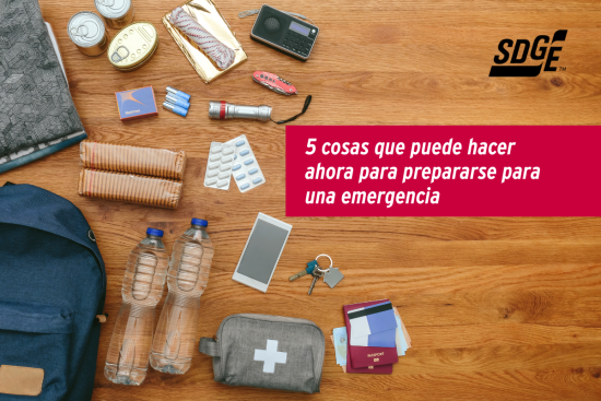 5 cosas que puede hacer ahora para prepararse para una emergencia 