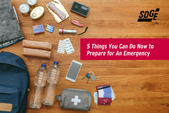 5 Things You Can Do Now to Prepare for An Emergency 
