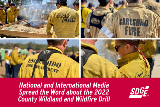 National and International Media Spread the Word about the 2022 County Wildland and Wildfire Drill 