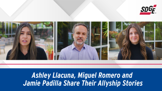 Ashley Llacuna, Miguel Romero and Jamie Padilla Share Their Allyship Stories