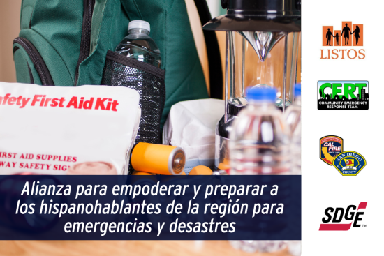 Alianza para empoderar y preparar a los hispanohablantes de la región para emergencias y desastres
