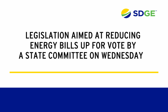 Legislation Aimed At Reducing Energy Bills Up For Vote By  A State Committee On Wednesday   