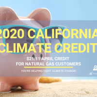 California Climate Credit to offset April bills for SDG&E natural gas customers by $21.11 in credit