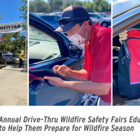 SDG&E’s 2nd Annual Drive-Thru Wildfire Safety Fairs Educate Communities to Help Them Prepare for Wildfire Season