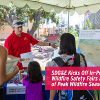 SDG&E Kicks Off In-Person Wildfire Safety Fairs Ahead of Peak Wildfire Season