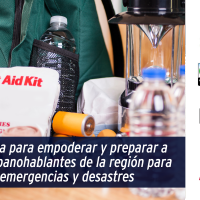 Alianza para empoderar y preparar a los hispanohablantes de la región para emergencias y desastres