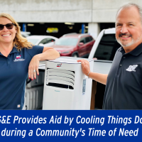 SDG&E Provides Aid by Cooling Things Down during a Community's Time of Need 