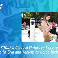 SDG&E & General Motors to Explore Vehicle-to-Grid and Vehicle-to-Home Technology 