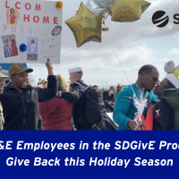 SDG&E Employees in the SDGivE Program Give Back this Holiday Season