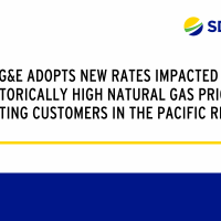 SDG&E Adopts New Rates Impacted By Historically High Natural Gas Prices Affecting Customers In The Pacific Region