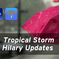 Tropical Storm Hilary Updates