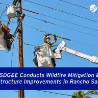 SDG&E Conducts Wildfire Mitigation & Infrastructure Improvements in Rancho Santa Fe